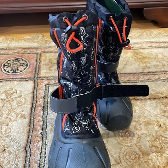 Sorel Flurry x Disney Frozen Olaf Warm Waterproof Big Girl Sz 6 Winter Snow Boot - Picture 12 of 12